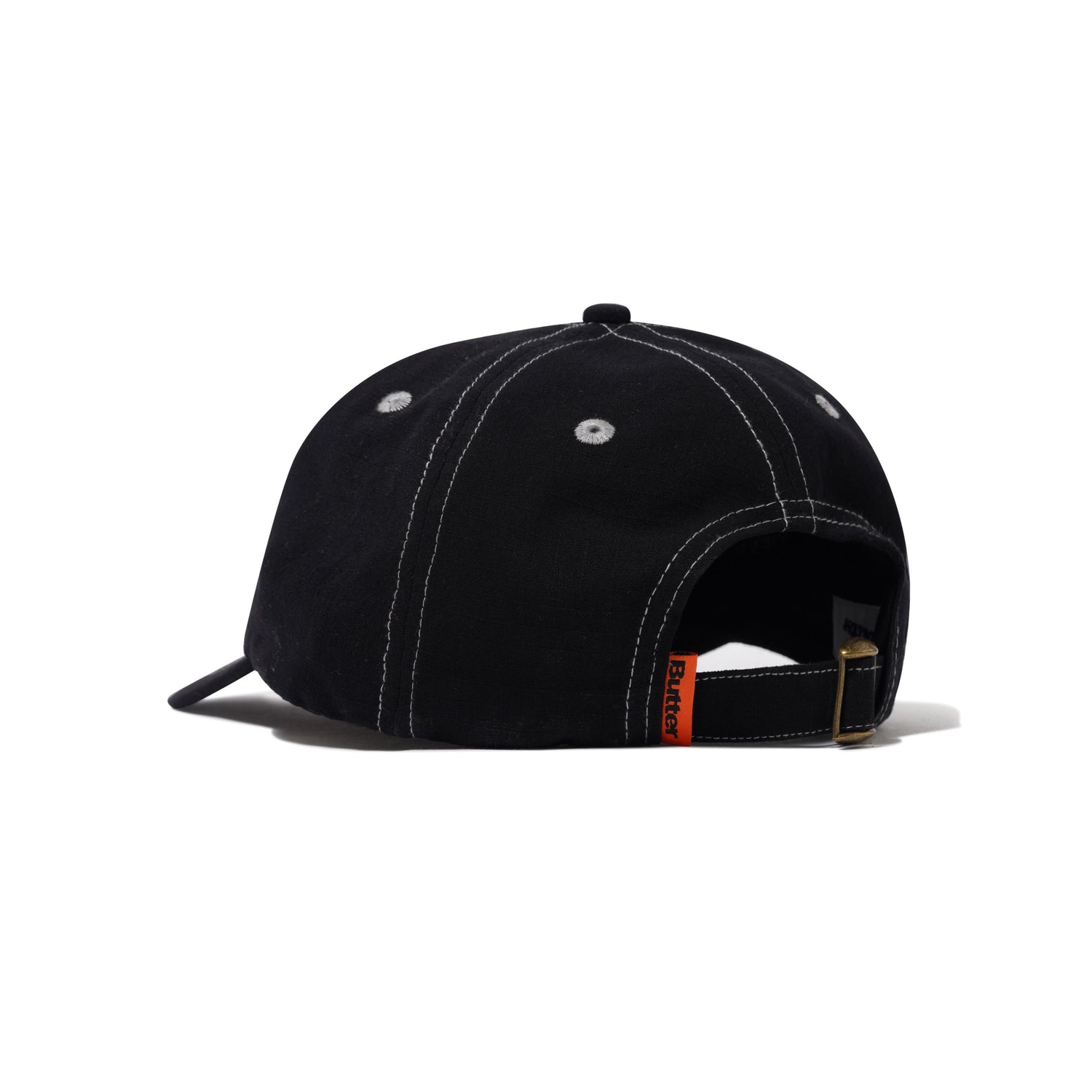 Abseil 6 Panel Cap, Black