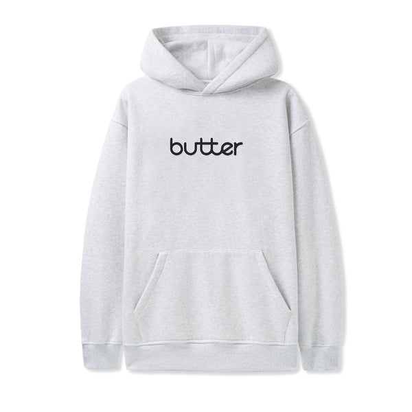 【BUTTER GOODS】 Alpine Pullover Hood, Ash AlpinePulloverHoodAsh1_48d8482