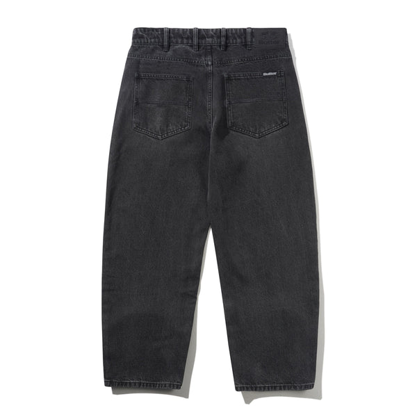 BaggyDenimJeansDistressedBlack