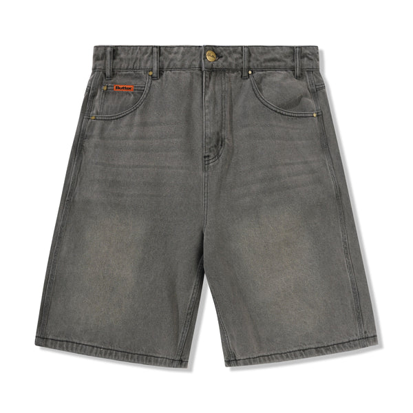BaggyDenimShortsDistressWashed