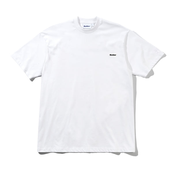 【BUTTER GOODS】 Basic Tee, White Basic Tee, White – Butter Goods USA