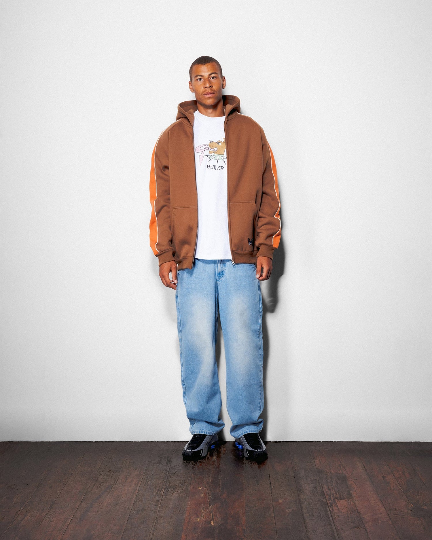 Witness Denim Jeans, Mid Indigo Slub