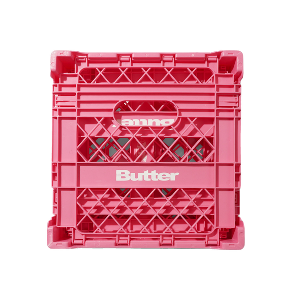 Collapsable Record Crate, Pink – Butter Goods USA