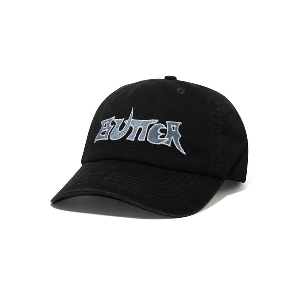 【BUTTER GOODS】 Scribble 5 Panel Cap, Washed Black Butter Goods Scribble 5 Panel Cap - Washed Black | Flatspot