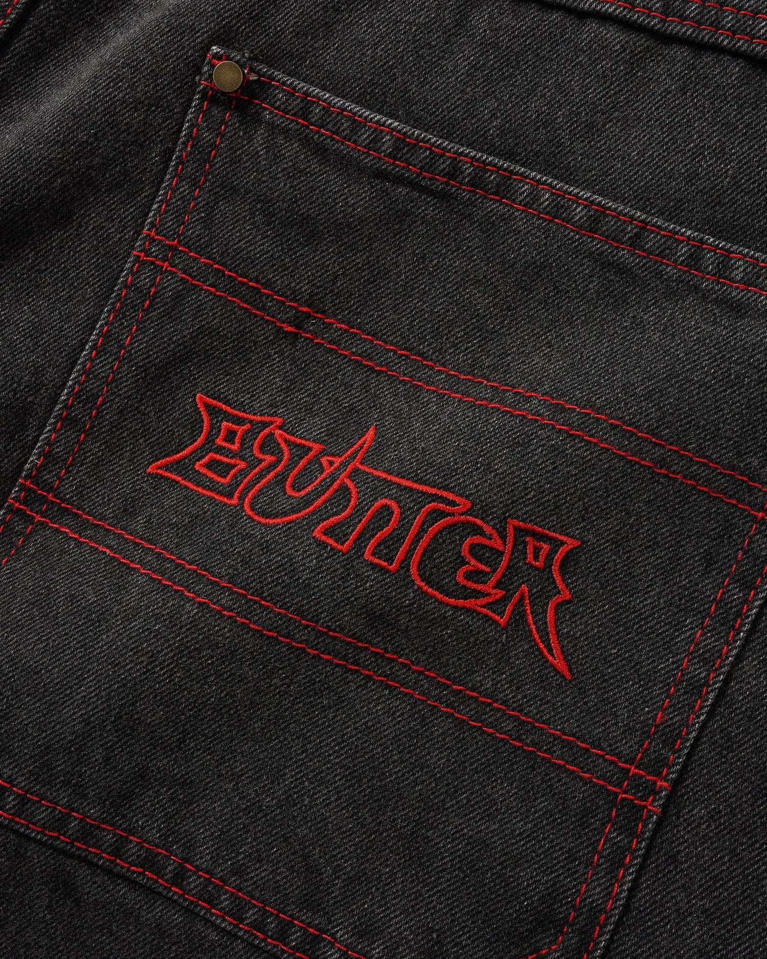 Encounter Denim Shorts, Tinted Washed Black
