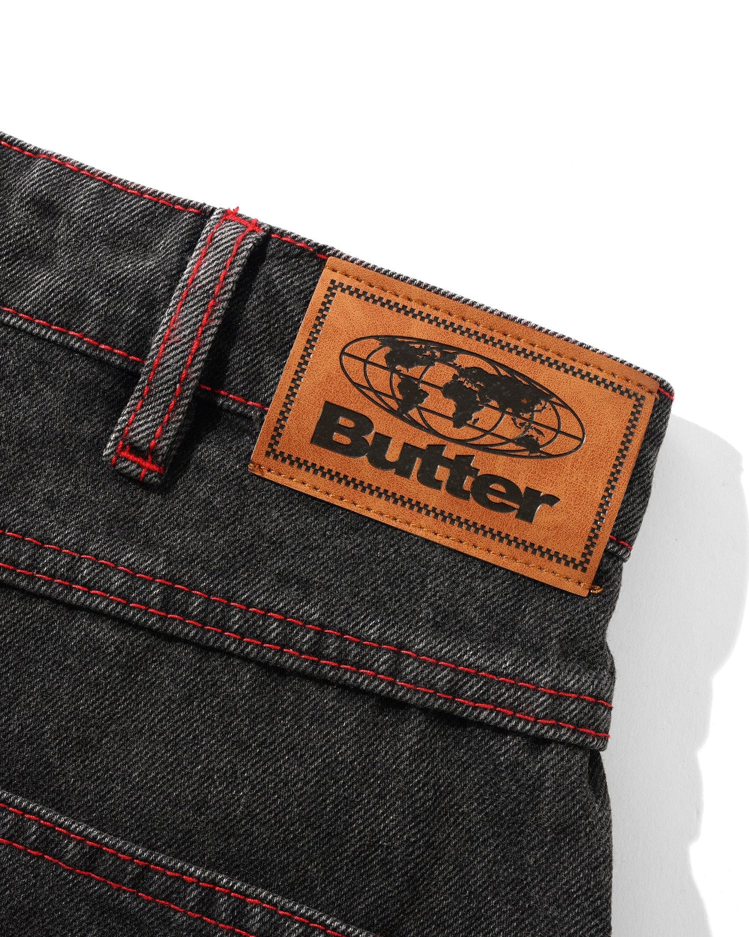 Encounter Denim Shorts, Tinted Washed Black