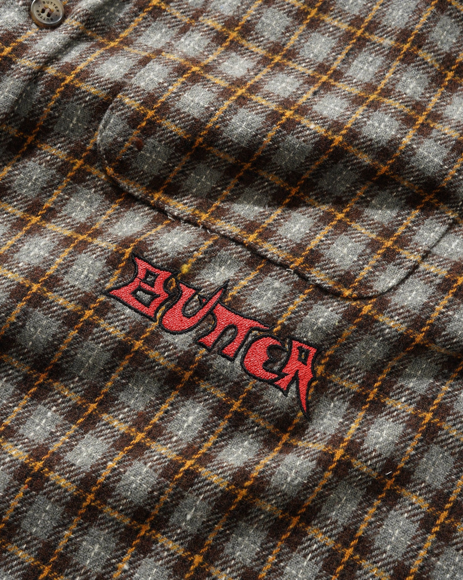 Encounter Shirt, Charcoal / Mustard