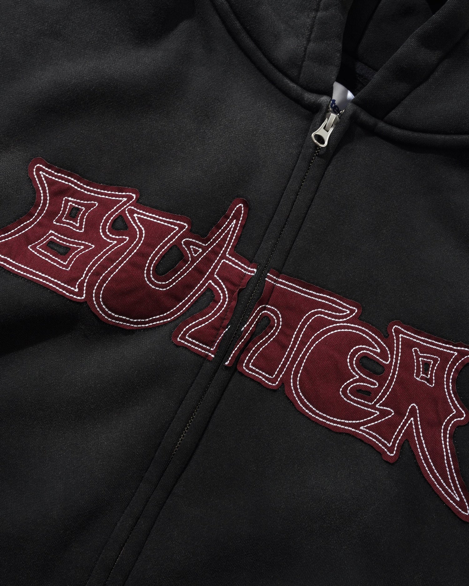 Encounter Zip-Thru Hood, Washed Black