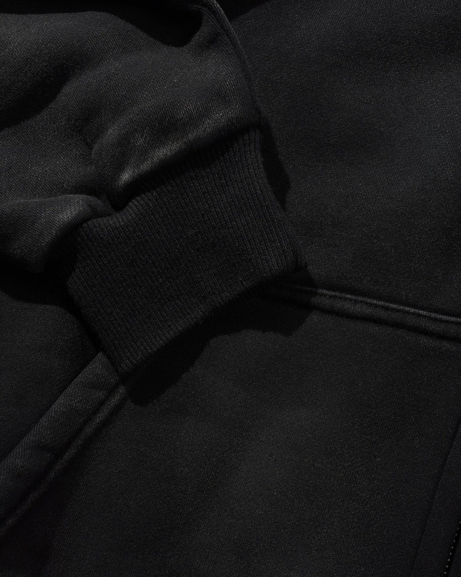 Encounter Zip-Thru Hood, Washed Black