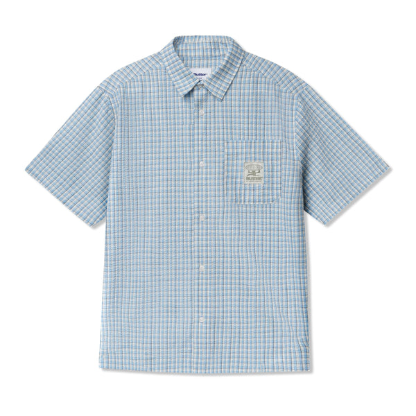 【BUTTER GOODS】 Equipment S/S Shirt, Taupe Equipment S/S Shirt, Taupe – Butter Goods