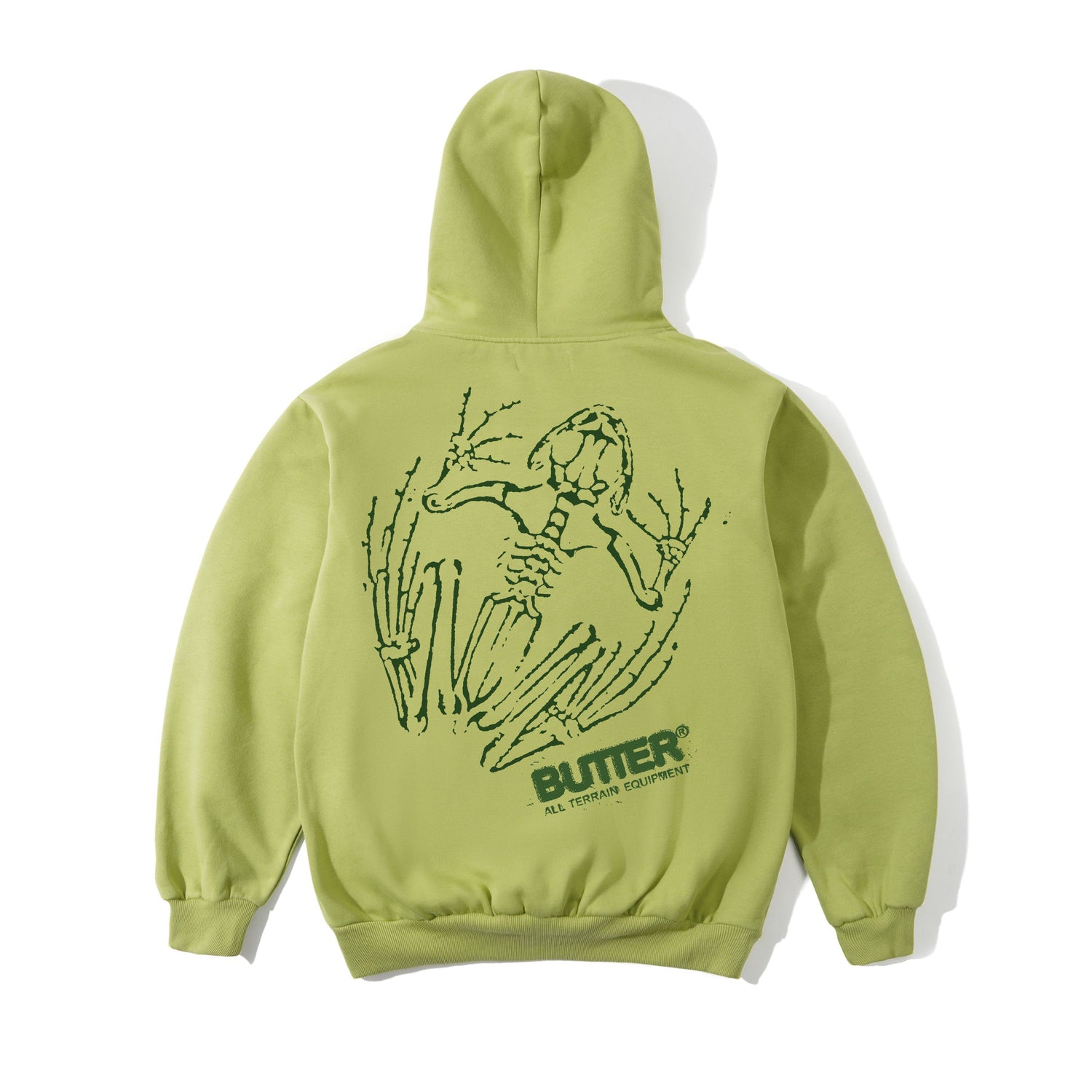 Fossil Pullover Hood, Moss