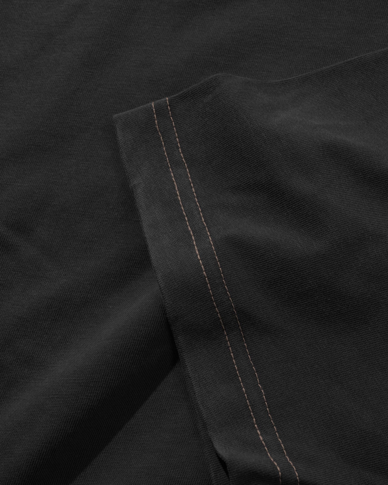 Jive Contrast Tee, Washed Black