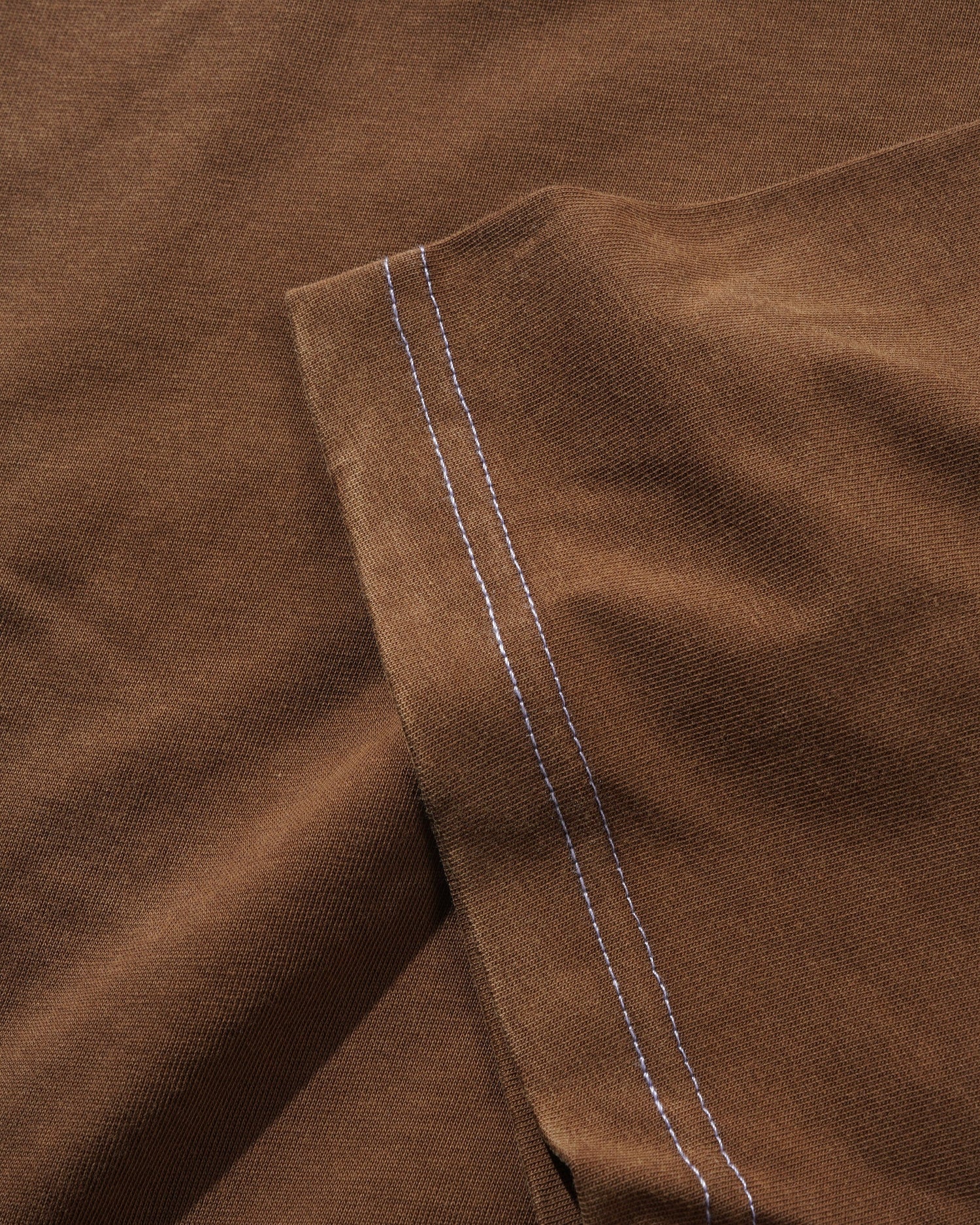 Jive Contrast Tee, Washed Brown