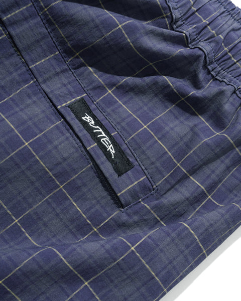 Main Shorts, Navy Plaid – Butter Goods USA