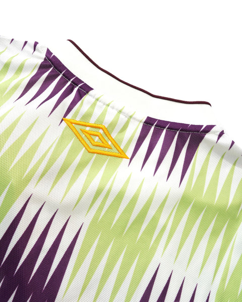 【BUTTER GOODS X UMBRO】OPTICAL JERSEY Grape / Volt BUTTERXUMBROOPTICALJERSEYGRAPE