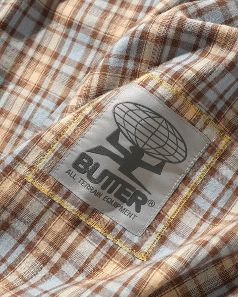 Plaid Equipment Anorak, Sky / Tan – Butter Goods USA