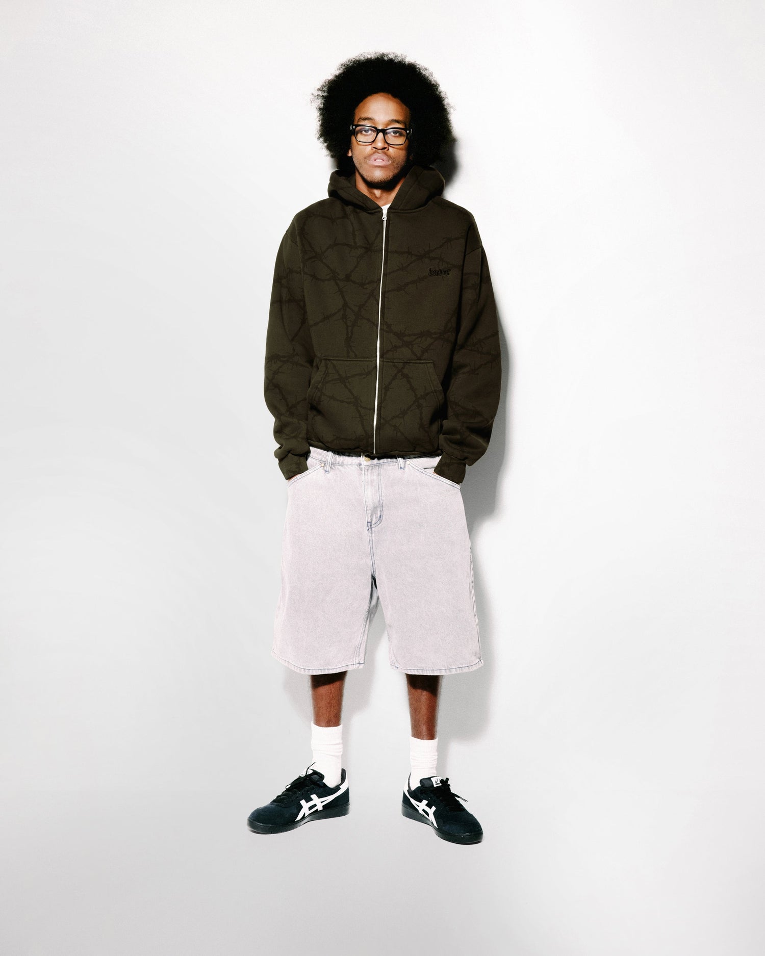 Wired Zip-Thru Hood, Fudge