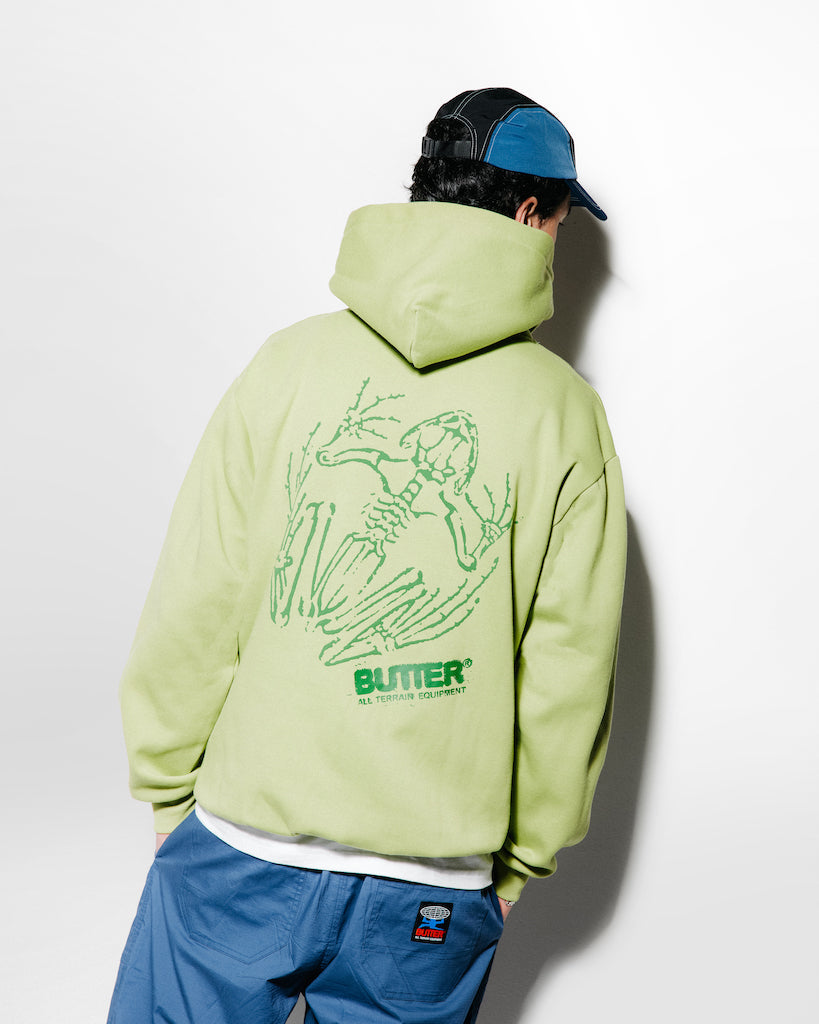 Fossil Pullover Hood, Moss