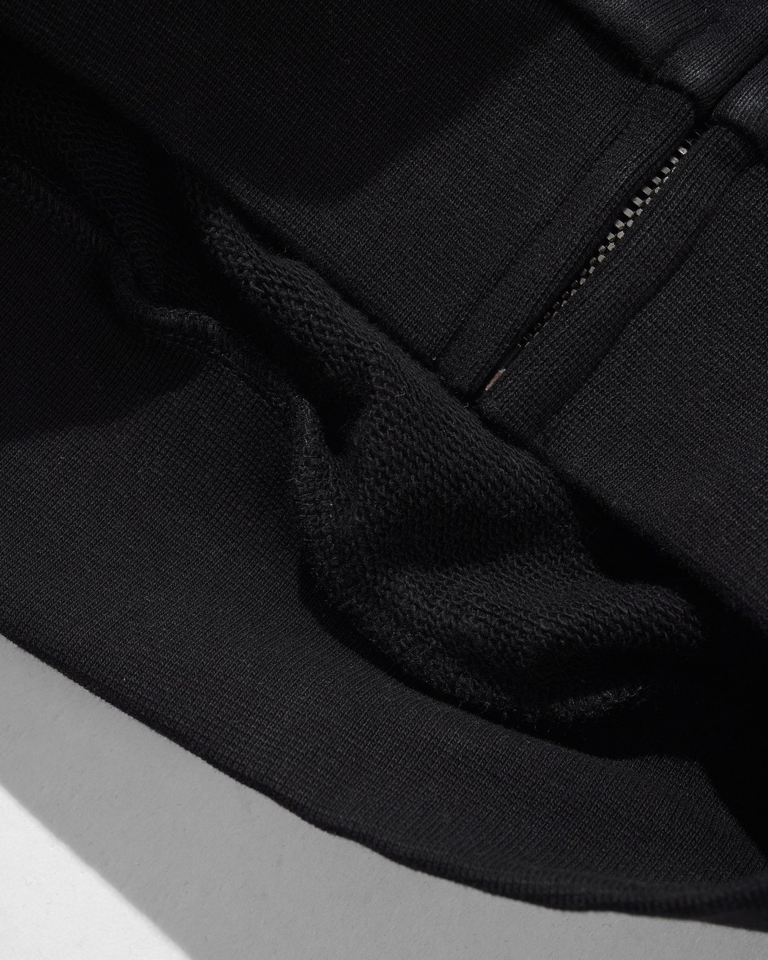 Registered Zip-Thru Hood, Black