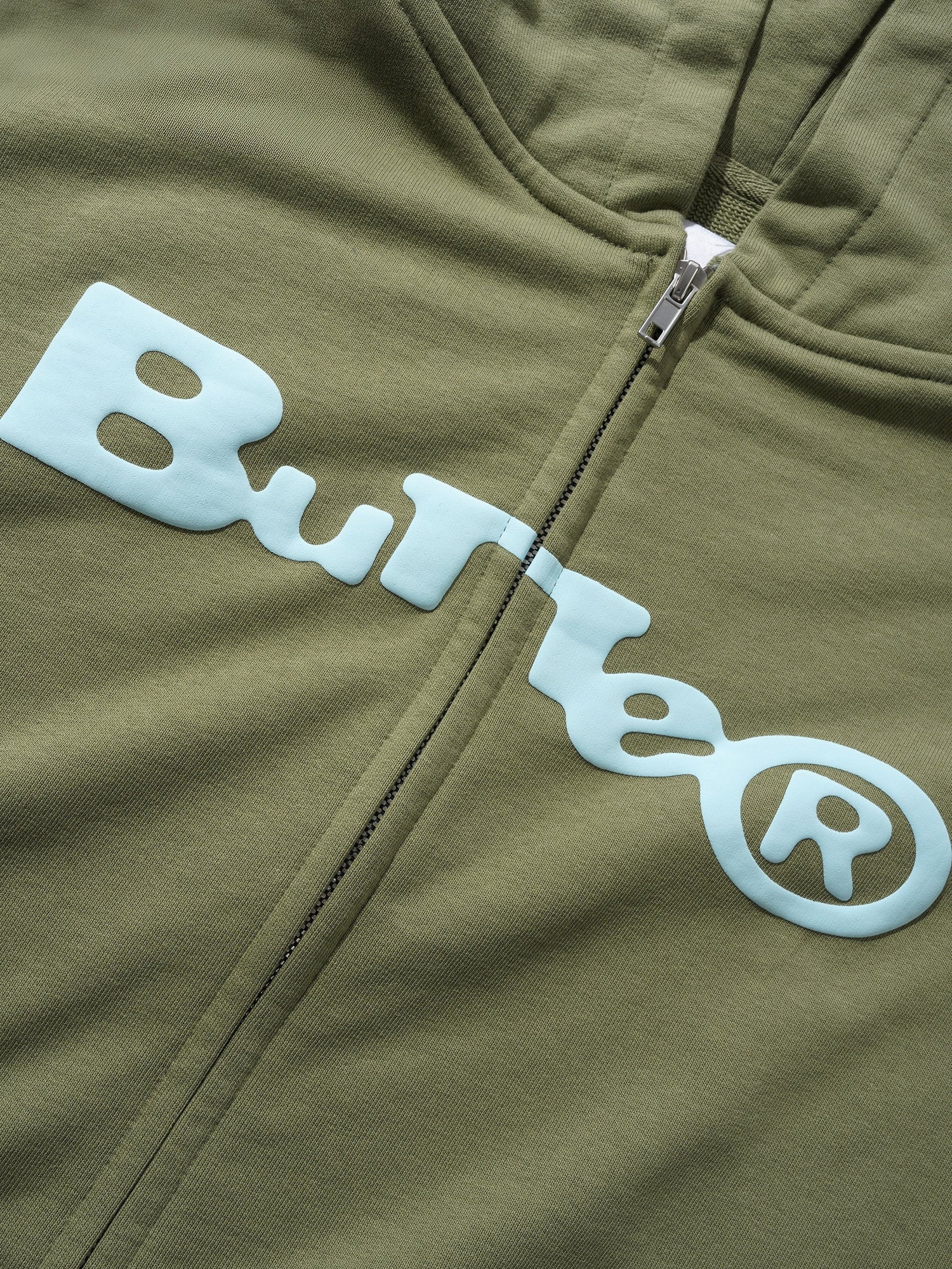 Registered Zip-Thru Hood, Dull Army