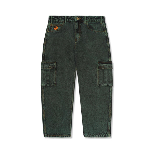 BUTTER GOODS SANTOSUOSSO DENIM - WASHED BLACK - PLA