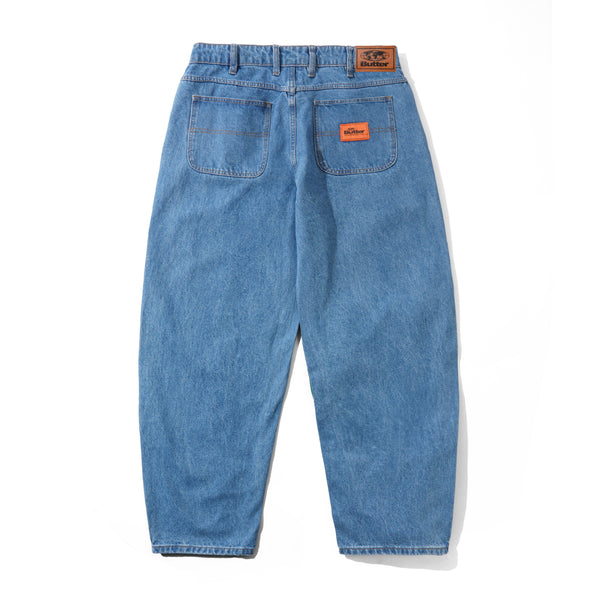 Santosuosso Denim Jeans, Washed Indigo – Butter Goods USA