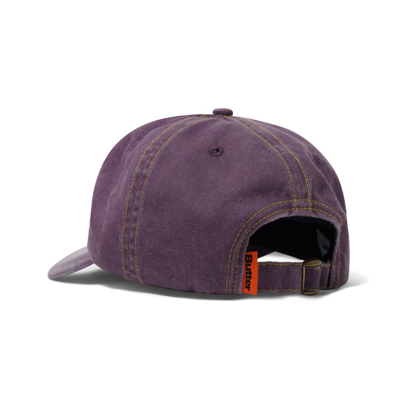 【BUTTER GOODS】 Scribble 5 Panel Cap, Washed Black Scribble5PanelCapWashedBlack1.