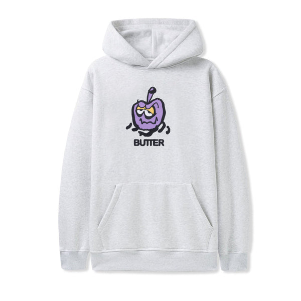 【BUTTER GOODS】Art Pullover Hood Ash Warped Pullover Hood, Ash – Butter Goods USA