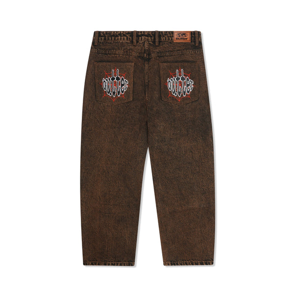 Spider Denim Jeans, Acid Brown – Butter Goods USA