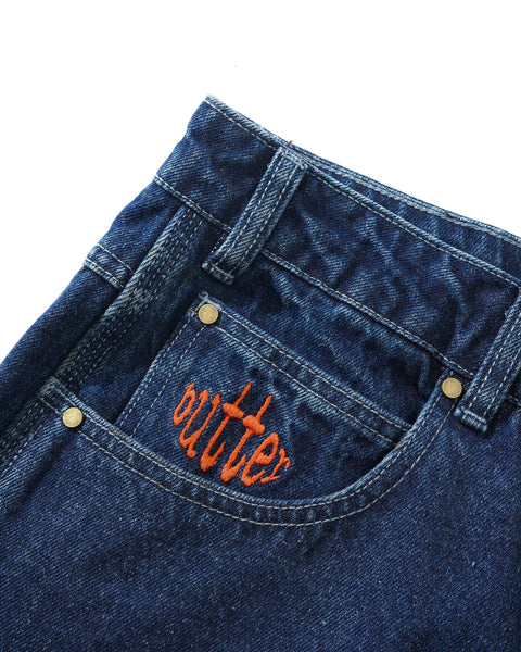 Spider Denim Jeans, Dark Indigo – Butter Goods USA