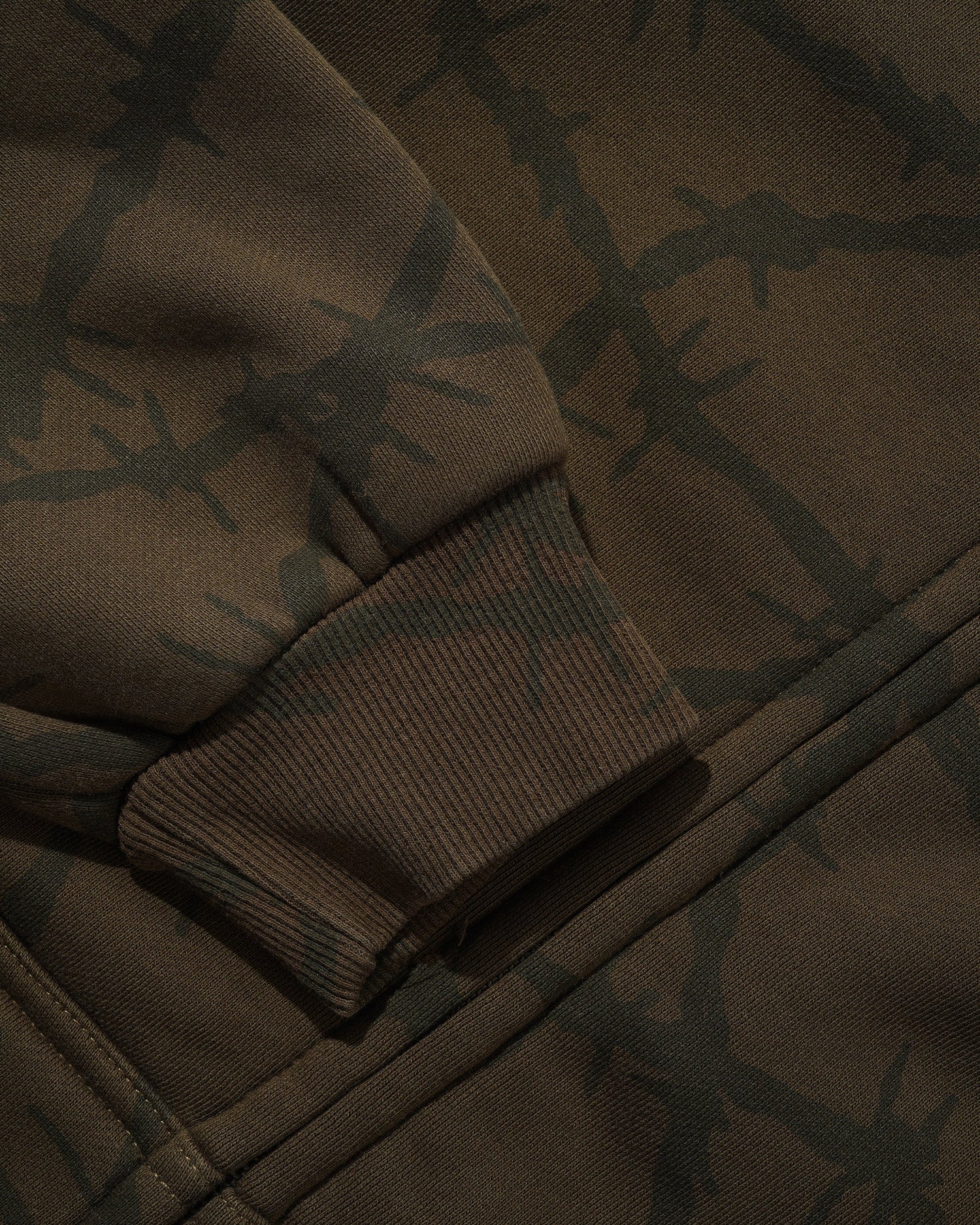 Wired Zip-Thru Hood, Fudge
