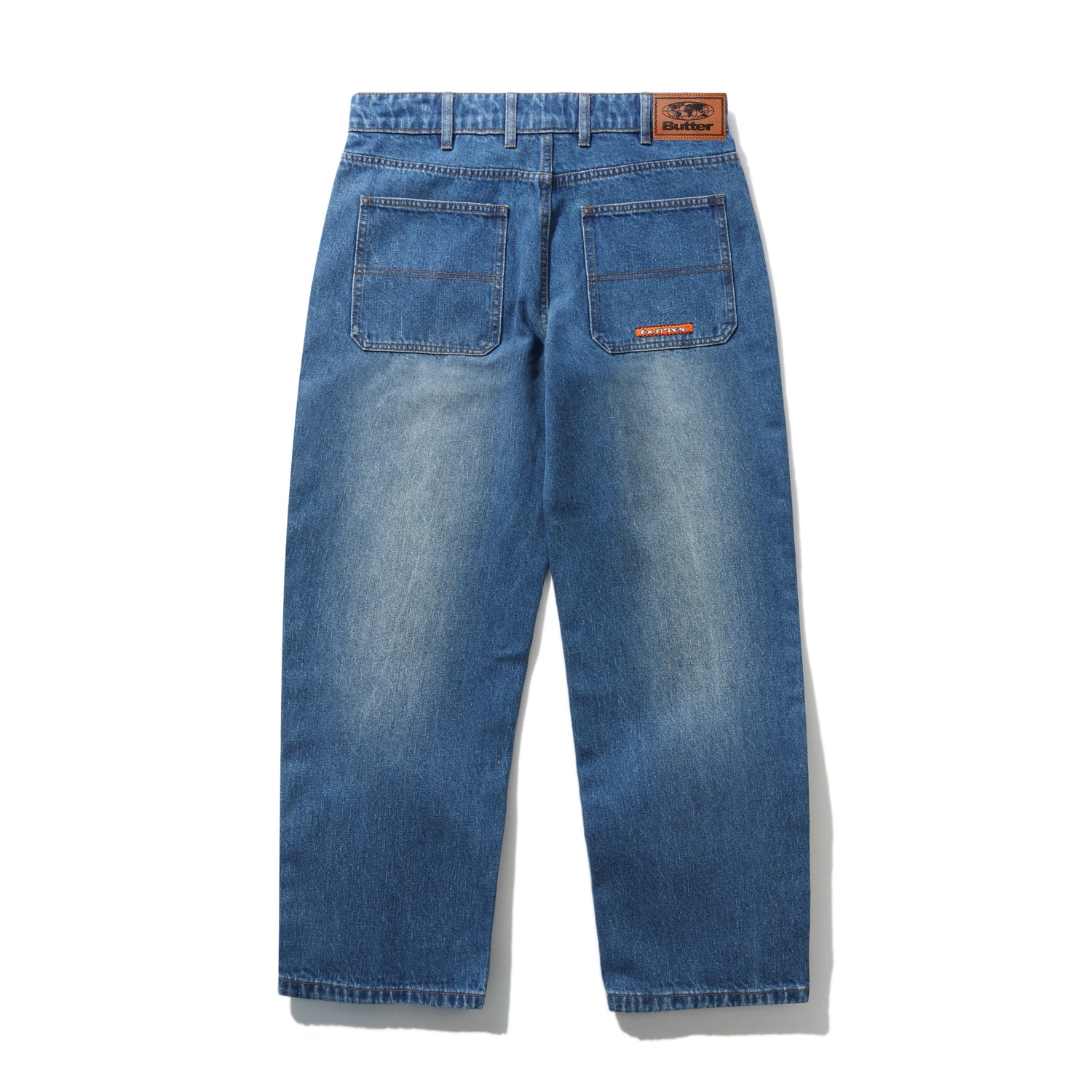Witness Denim Jeans, Mid Indigo Slub