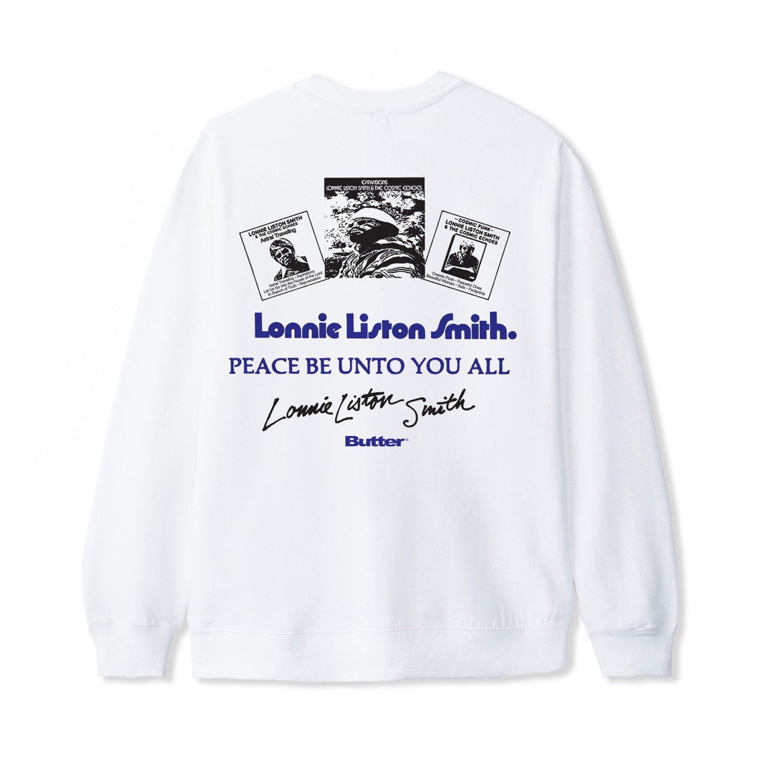 Cosmic Funk Crewneck, White
