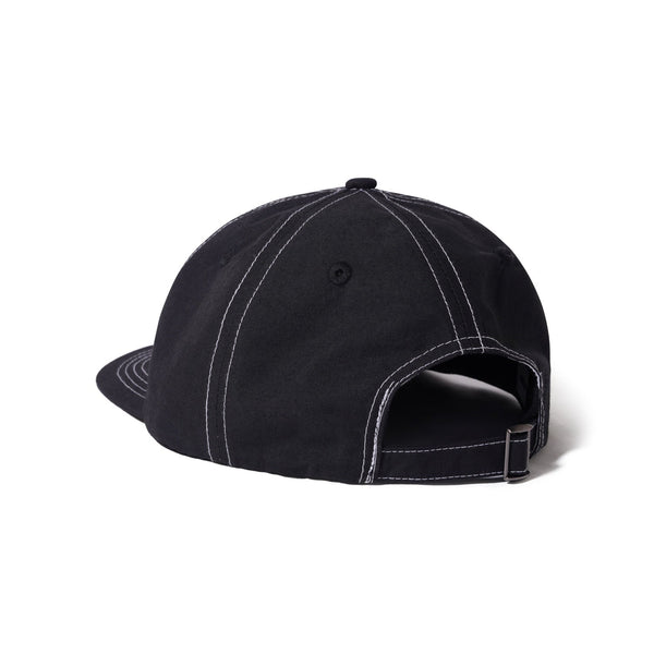 Grove 6 Panel Cap, Black Butter Goods USA