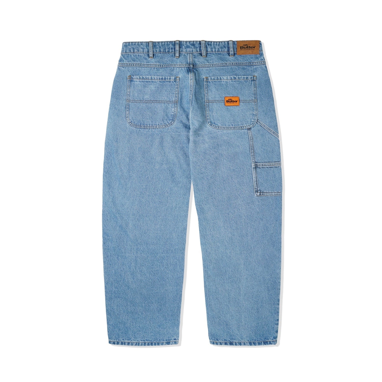 Santosuosso Denim Pants, Washed Indigo