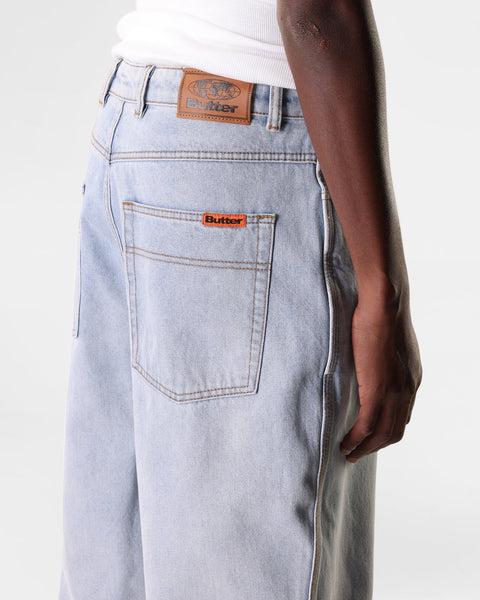Baggy Denim Jeans, Light Blue – Butter Goods USA