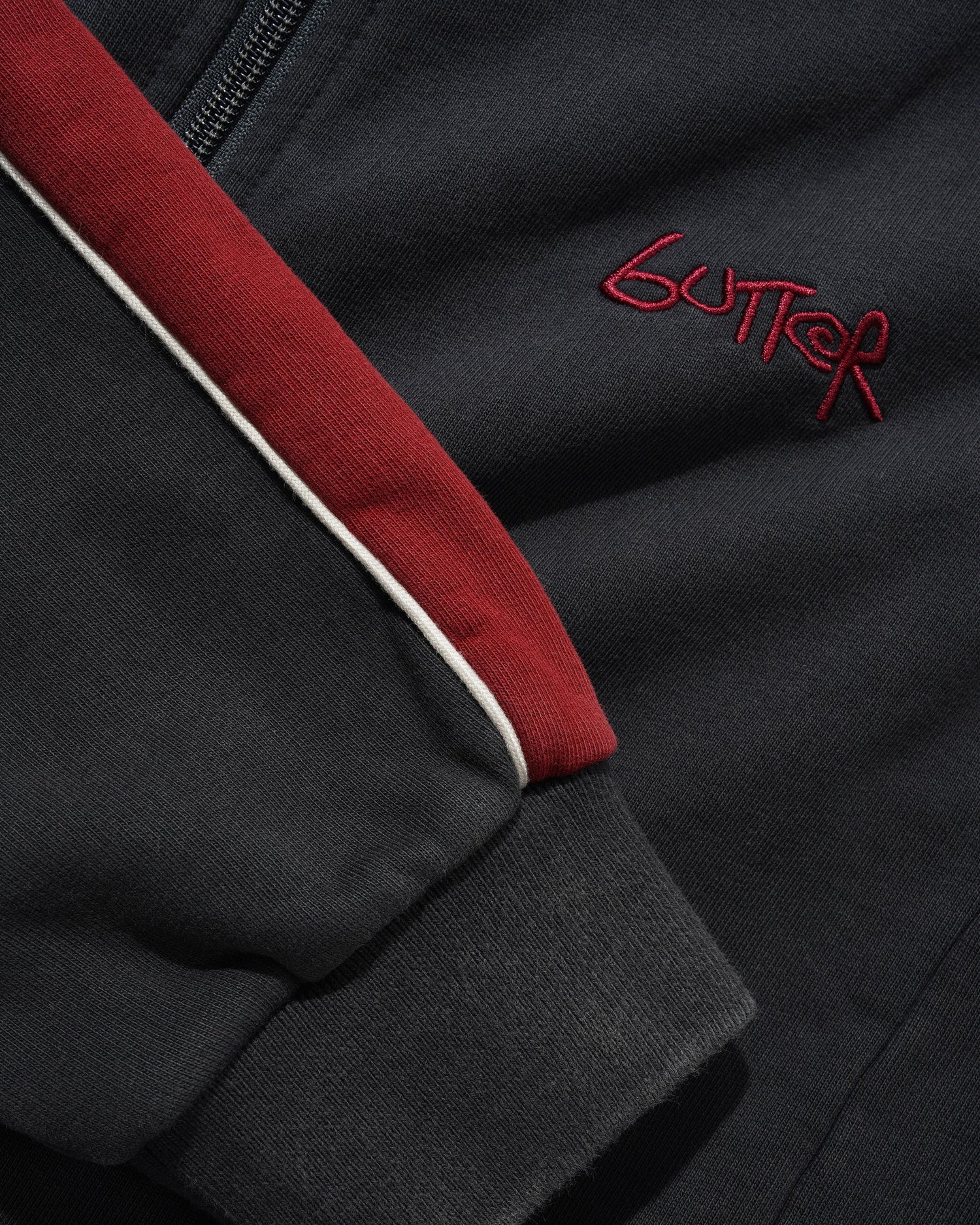 Abseil Fleece Jacket, Washed Black