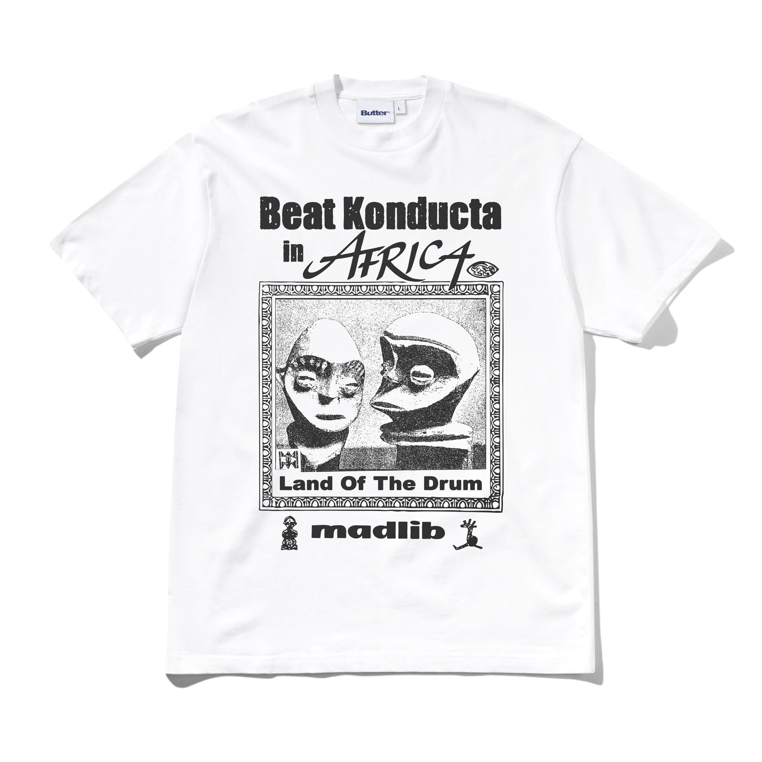 Africa Tee, White