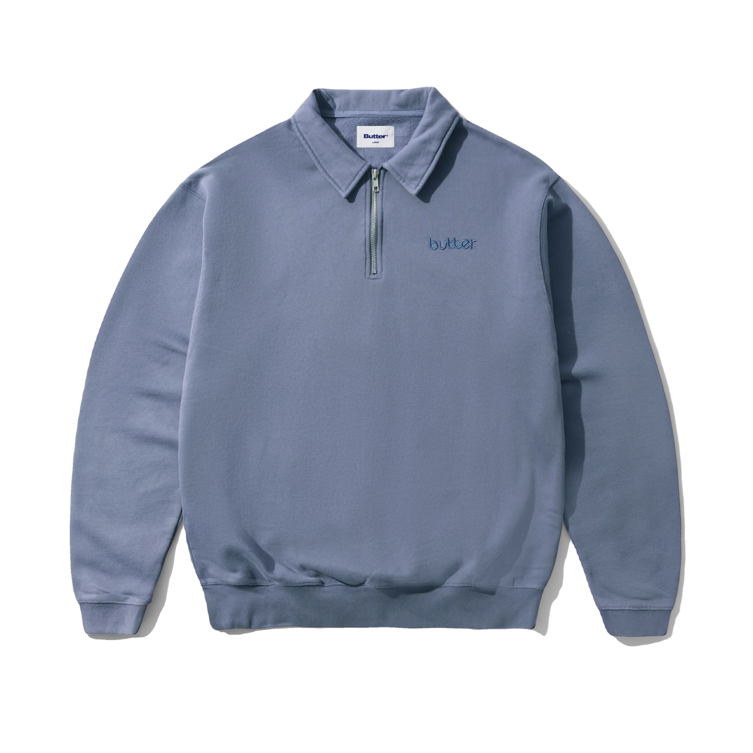 Alpine 1/4 Zip Sweater, Washed Navy