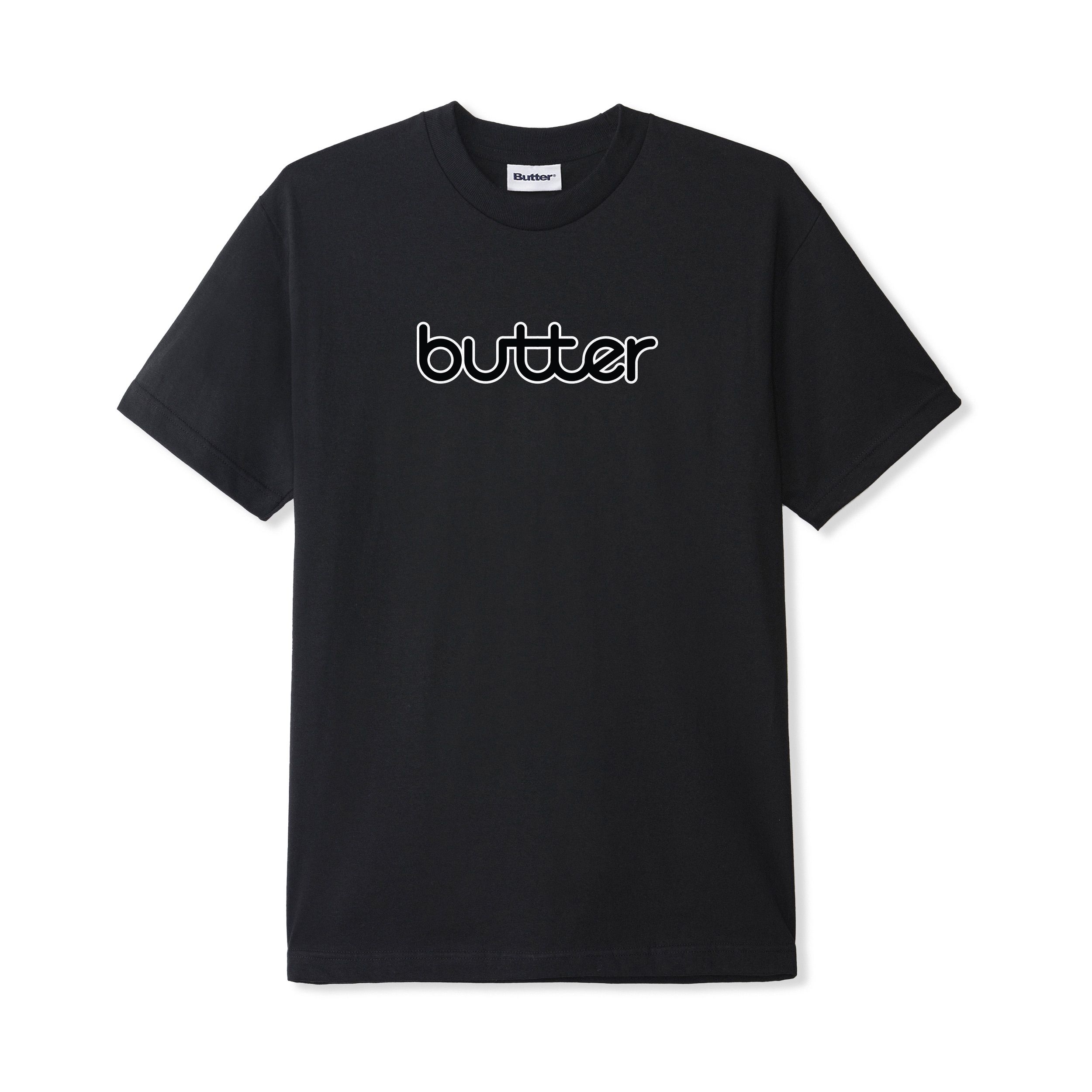 【バターグッズ】Butter Goods Alpine Tee Alpine Tee, Black – Butter Goods USA