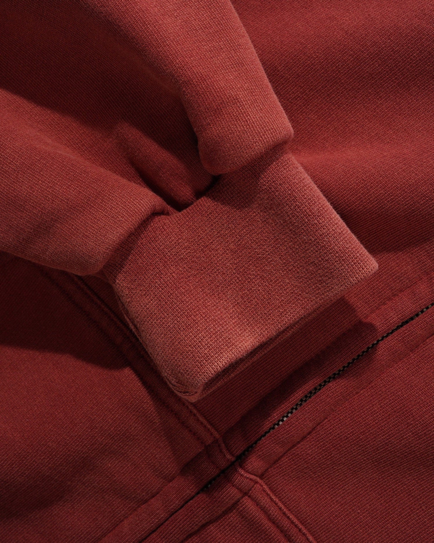 Amplify Zip-Thru Hood, Washed Russet