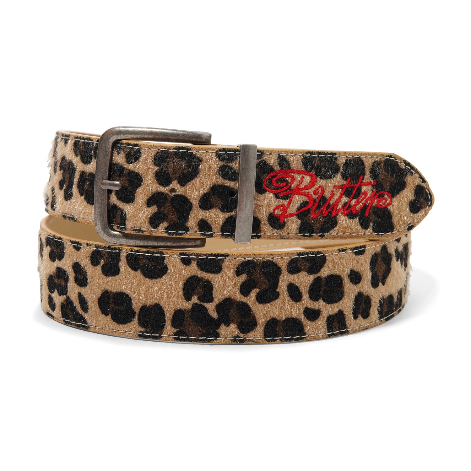 Animal Hide Belt, Leopard