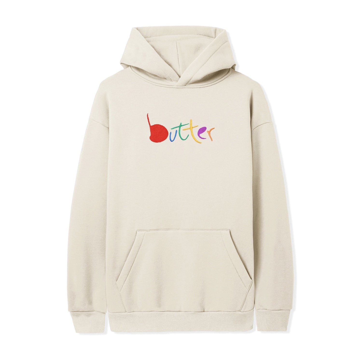 Art Pullover Hood, Cream