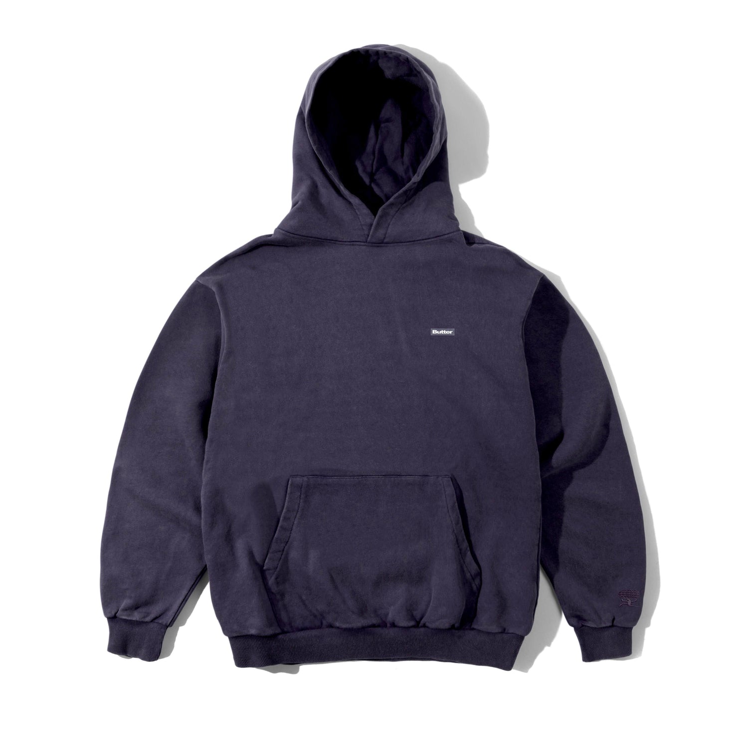 Basic Pullover Hood, Washed Mulberry
