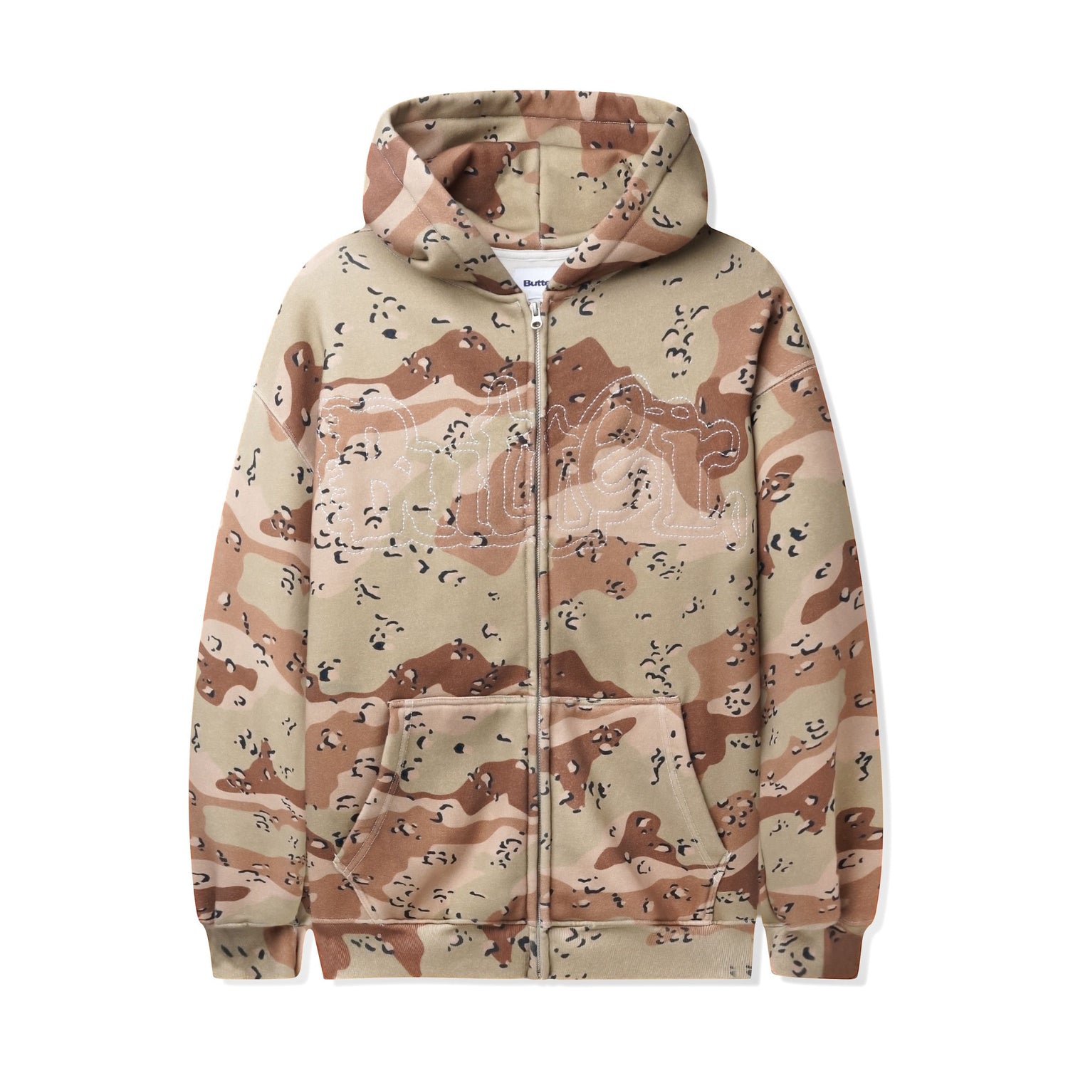 Breakdown Zip-Thru Hood, Desert Camo