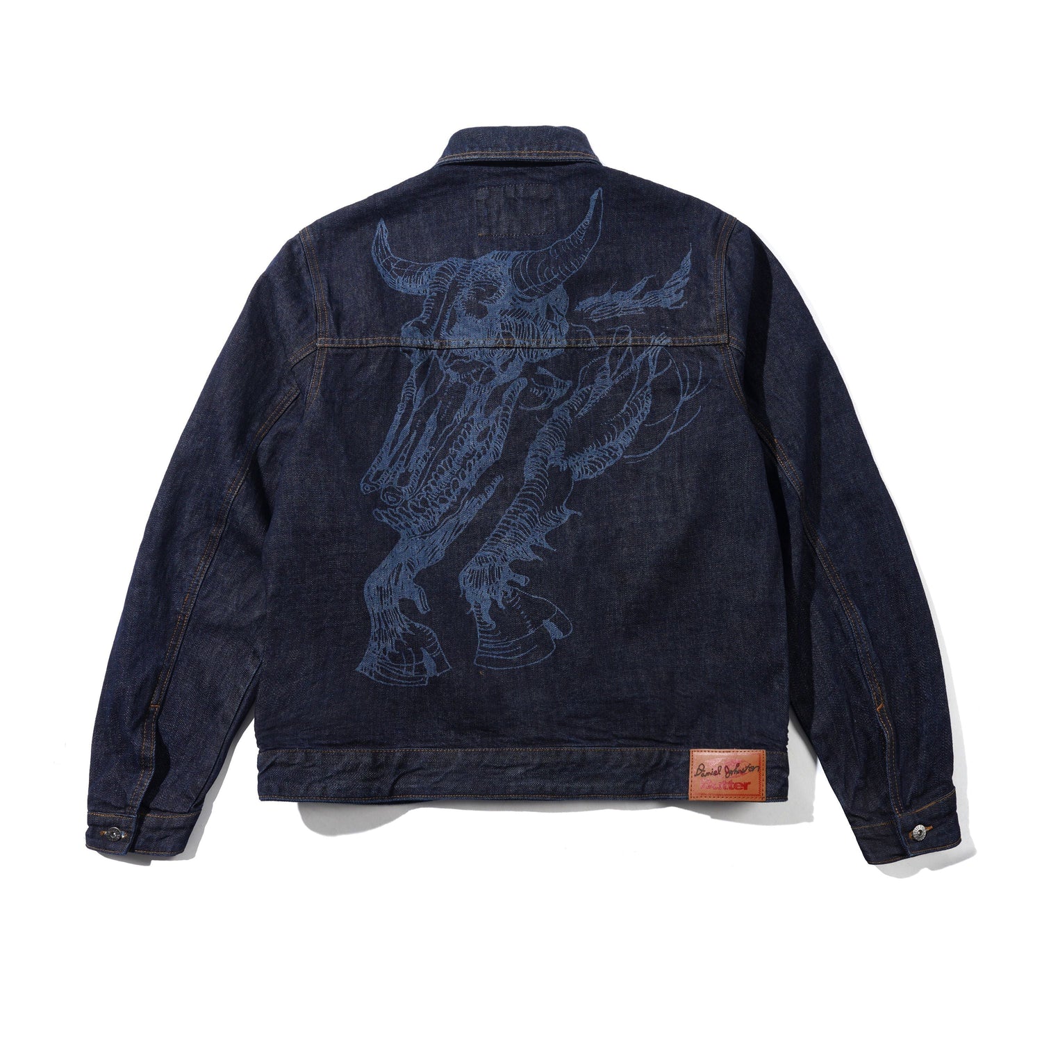 Bull Selvedge Denim Jacket, Raw Indigo