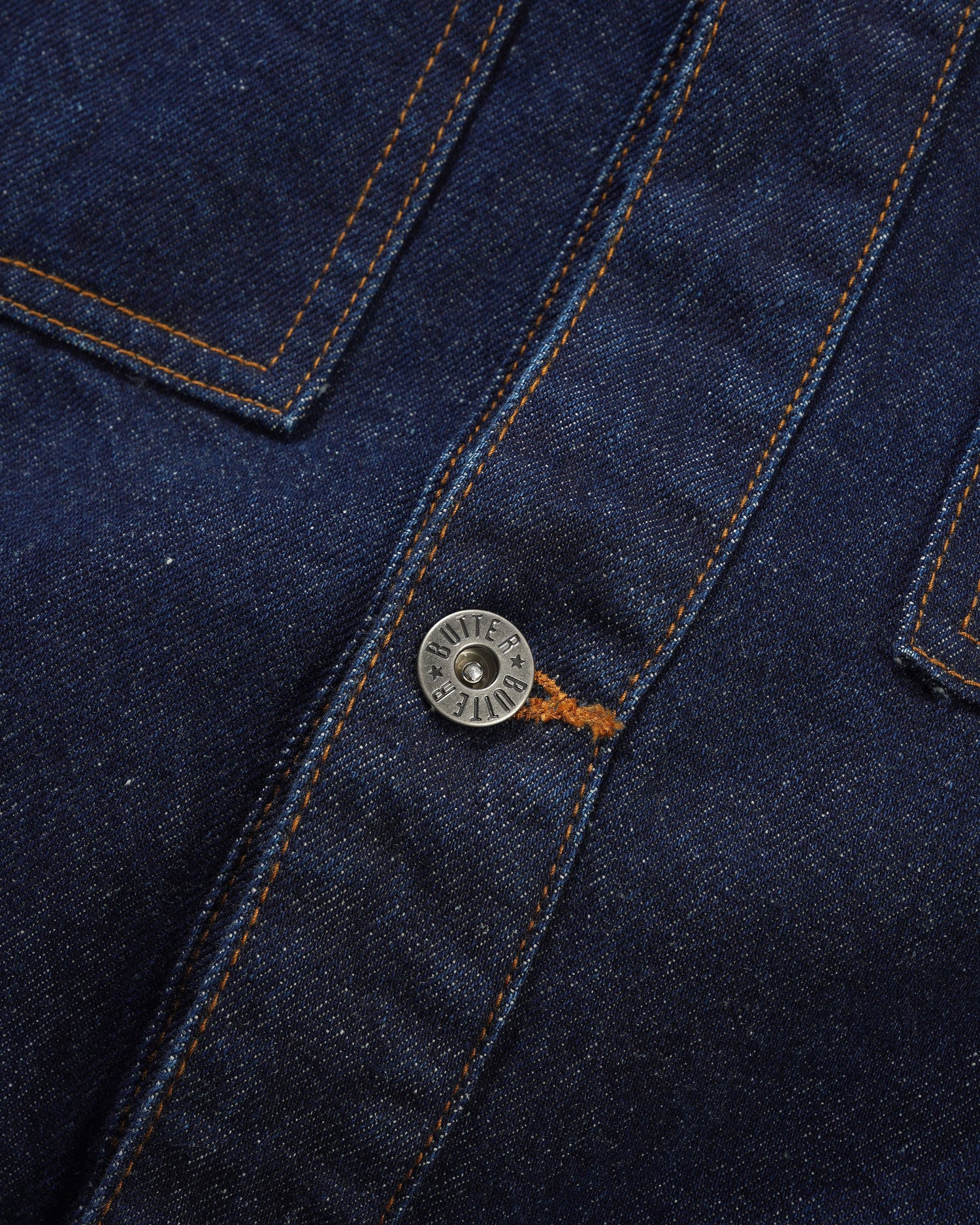 Bull Selvedge Denim Jacket, Raw Indigo