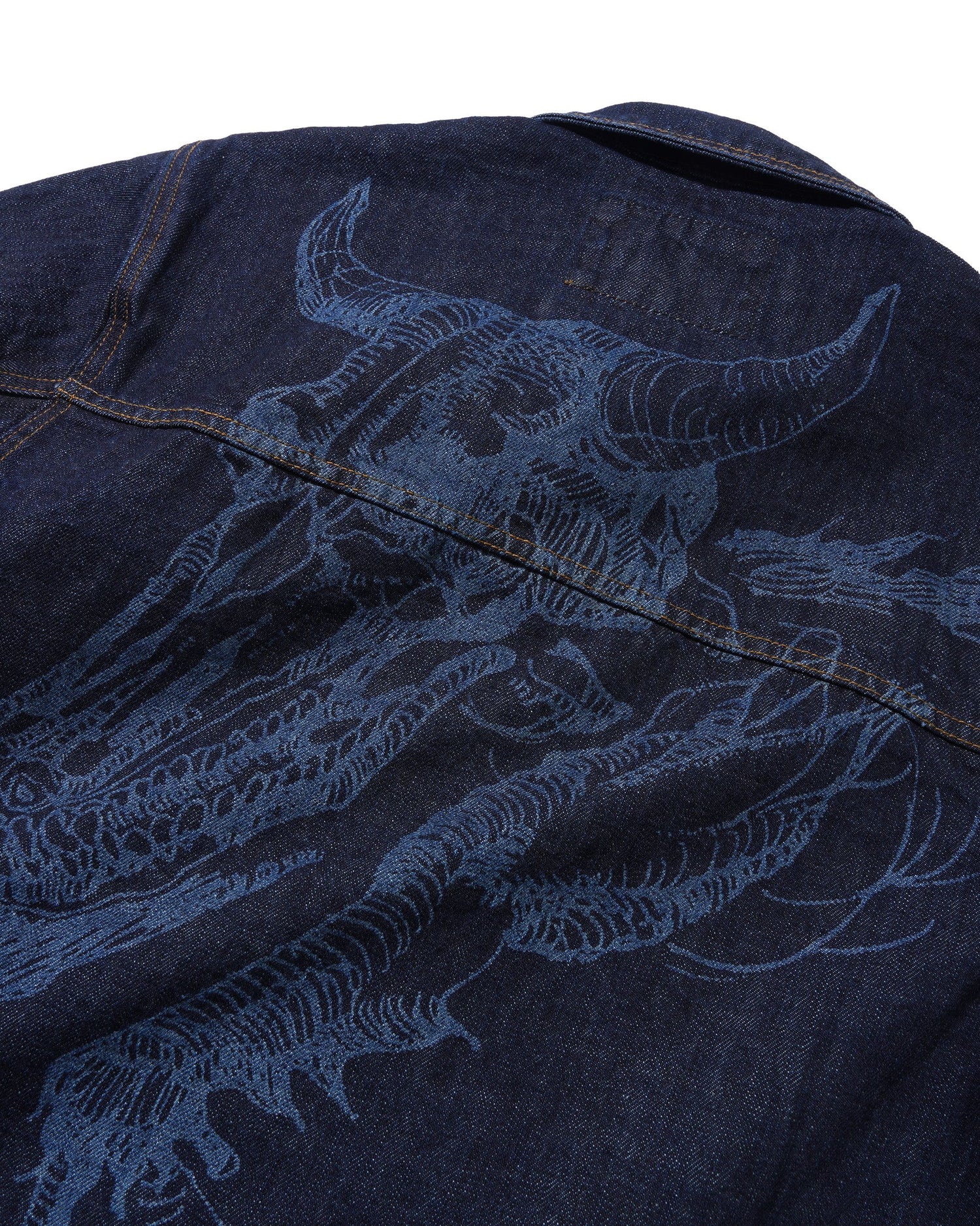 Bull Selvedge Denim Jacket, Raw Indigo