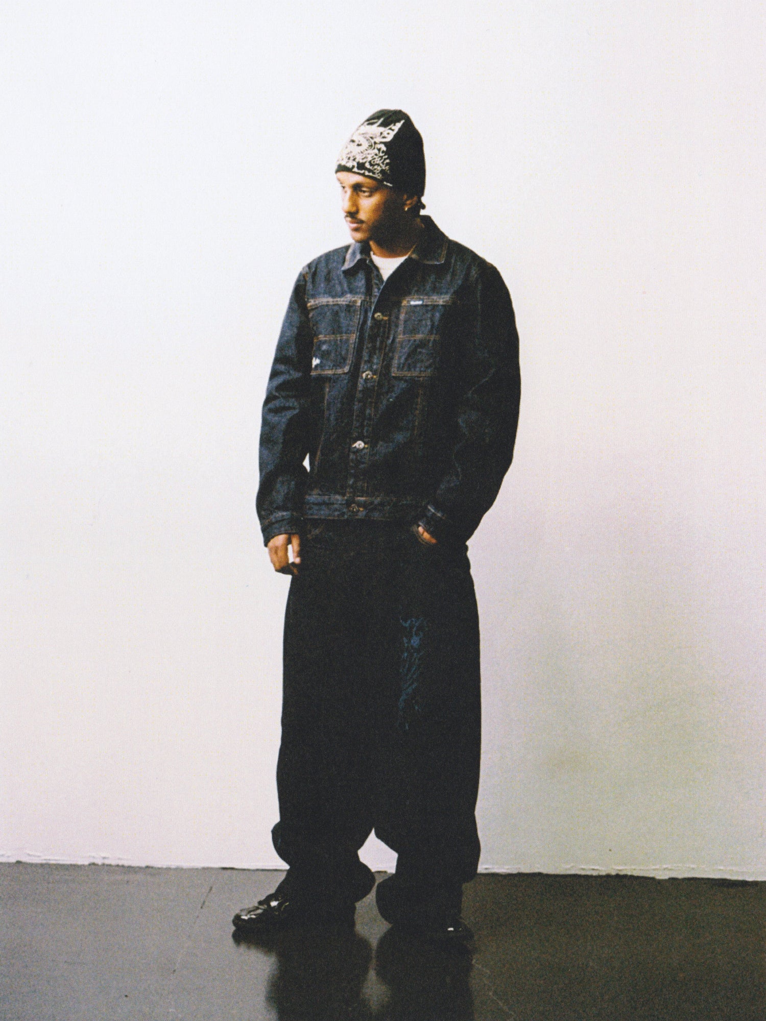 Bull Selvedge Denim Jacket, Raw Indigo