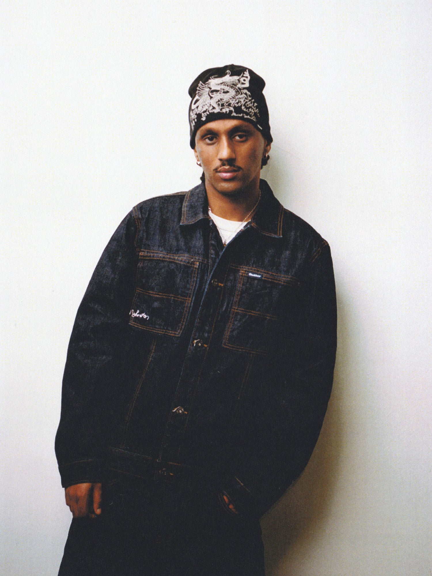 Bull Selvedge Denim Jacket, Raw Indigo